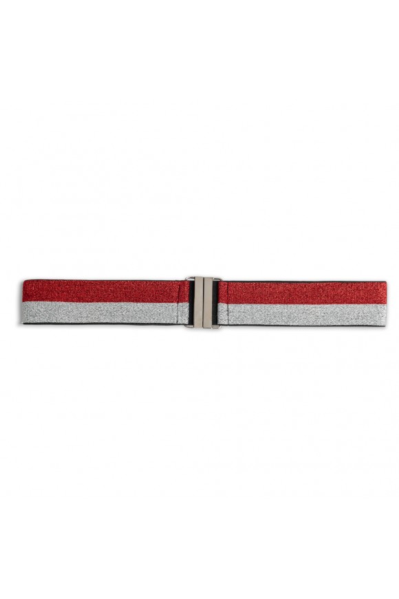 Stripe Belt Red Os